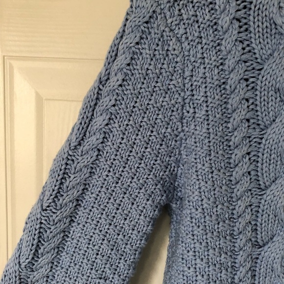 Sporting life Blue cable-knit Sweater - Picture 8 of 14